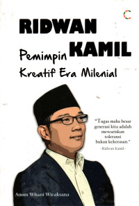 Ridwan Kamil Pemimpin Kreatif Era Milineal