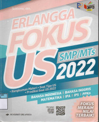 Image of Erlangga FOKUS US SMP/MTs 2022