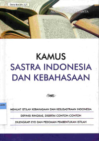 Kamus Sastra Indonesia dan Kebahasaan 1