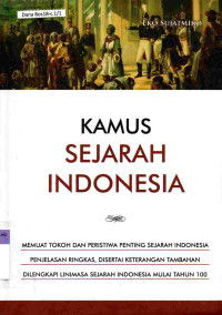 Kamus Sejarah Indonesia