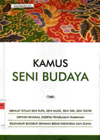 Kamus Seni Budaya