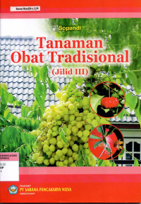 Image of Tanaman Obat Tradisional (Jilid III)